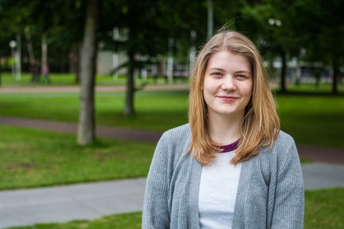 Studentin Rebecca
